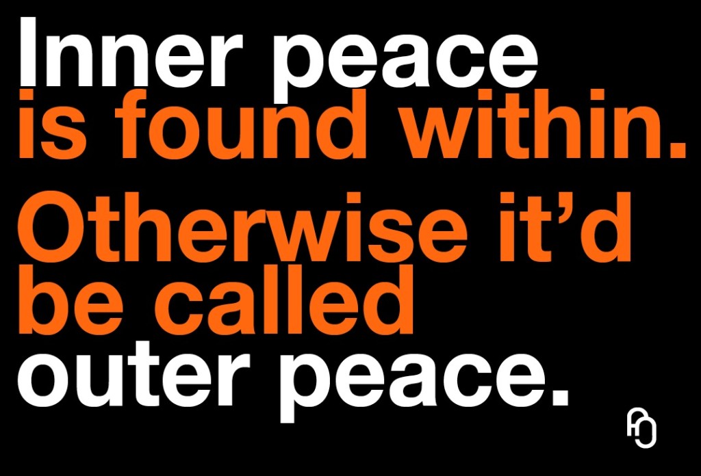 inner peace outer peace